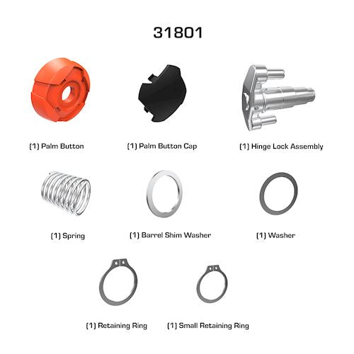 Hinge Lock Replacement Kit