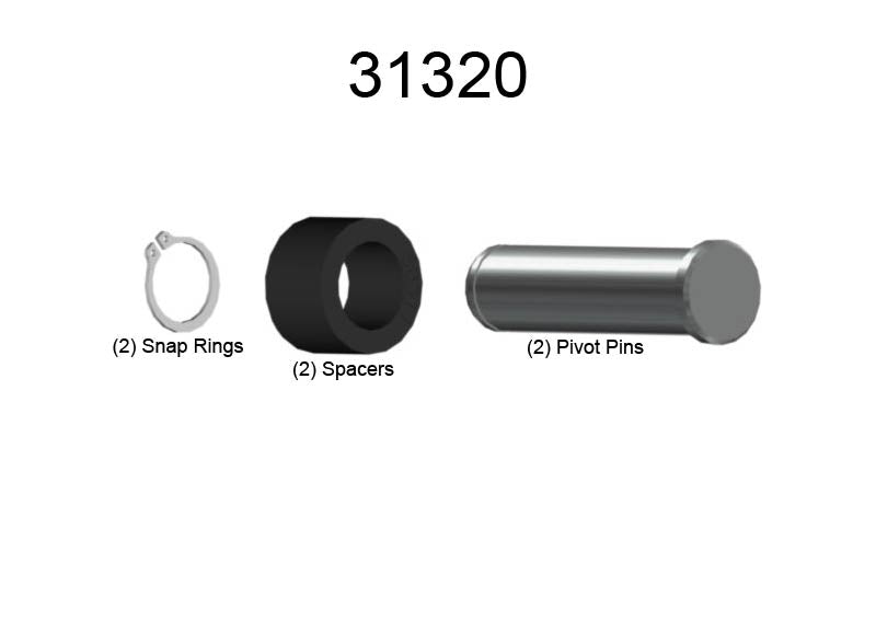 Replacement Hardware Kit for Safety Step