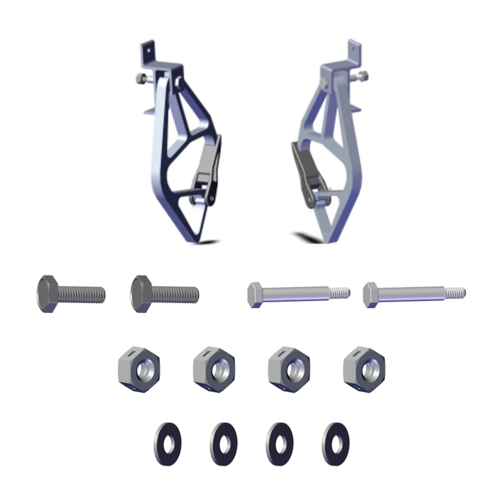 Rung Lock Accessory Replacement Kit for Extension Ladders