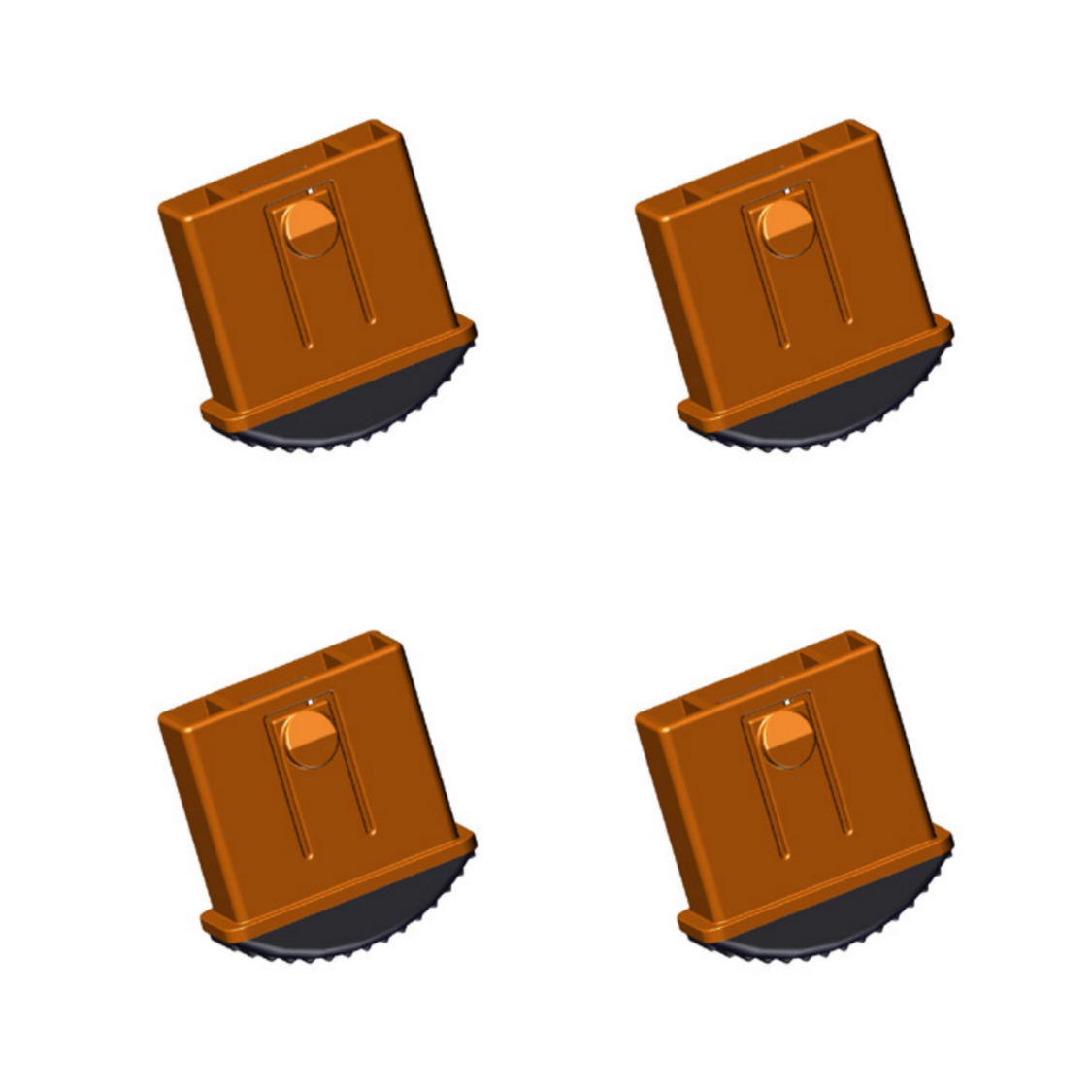 Inner Snap Feet Replacement Kit