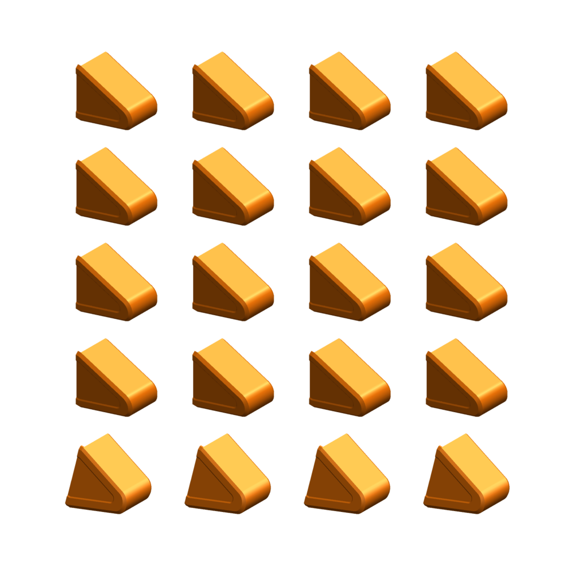 Unslotted End Cap Replacement Kit for Dark Horse