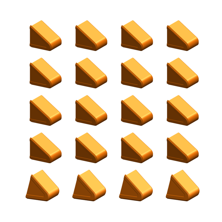 Unslotted End Cap Replacement Kit for Dark Horse