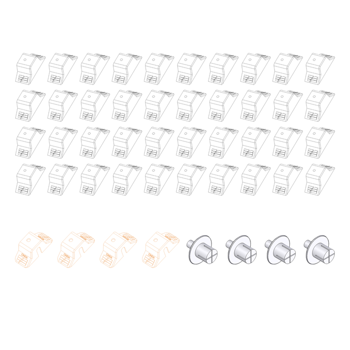 Rung Cap Replacement Kit