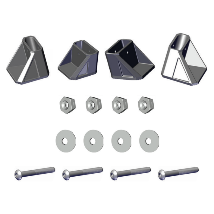 Front and Rear Foot Replacement Kit for Jumbo Step