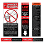 Label Kit (English/Spanish) for Aluminum Step