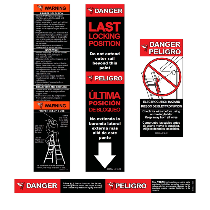 Label Kit (English/Spanish) for SkyScraper