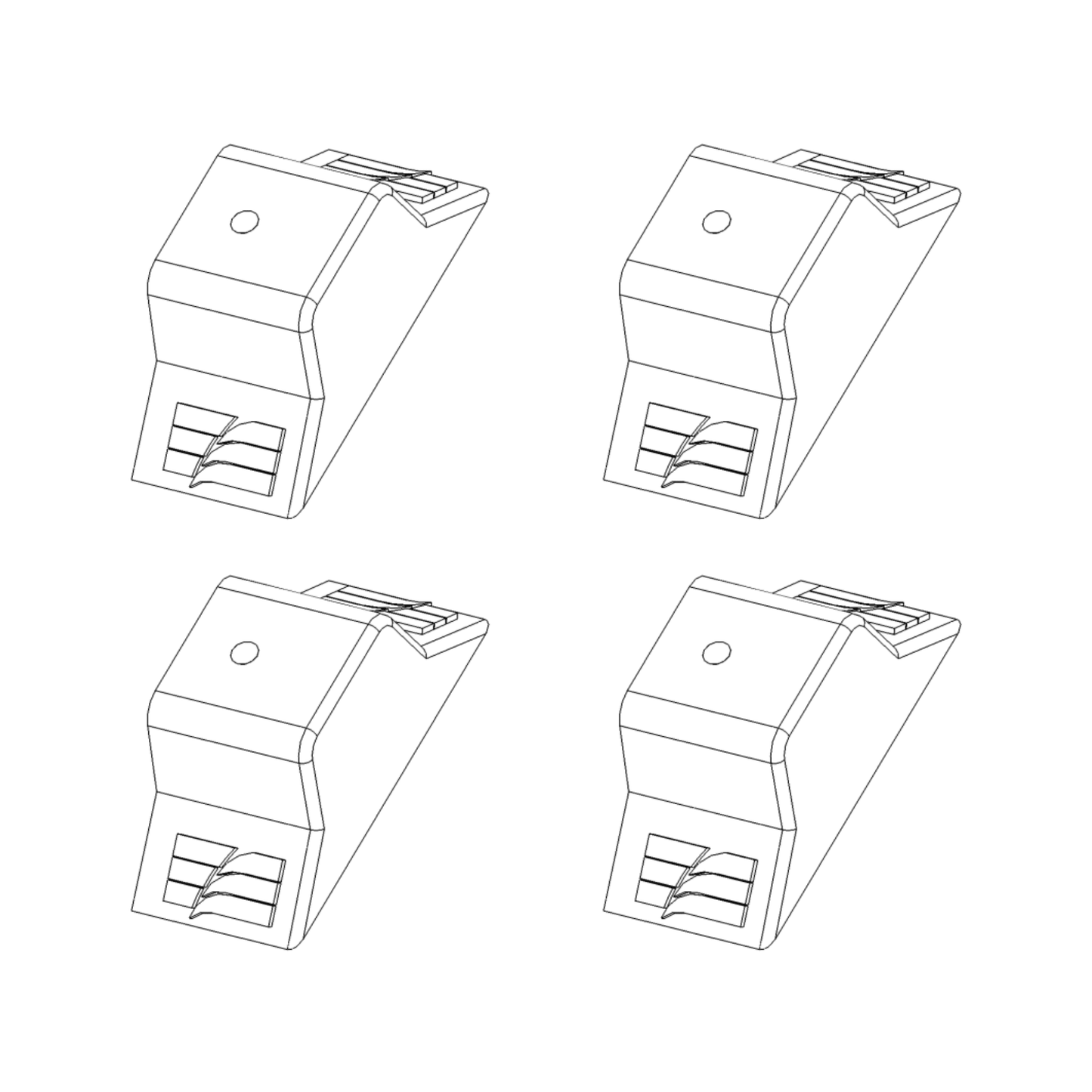 Rung Cap Replacement Kit