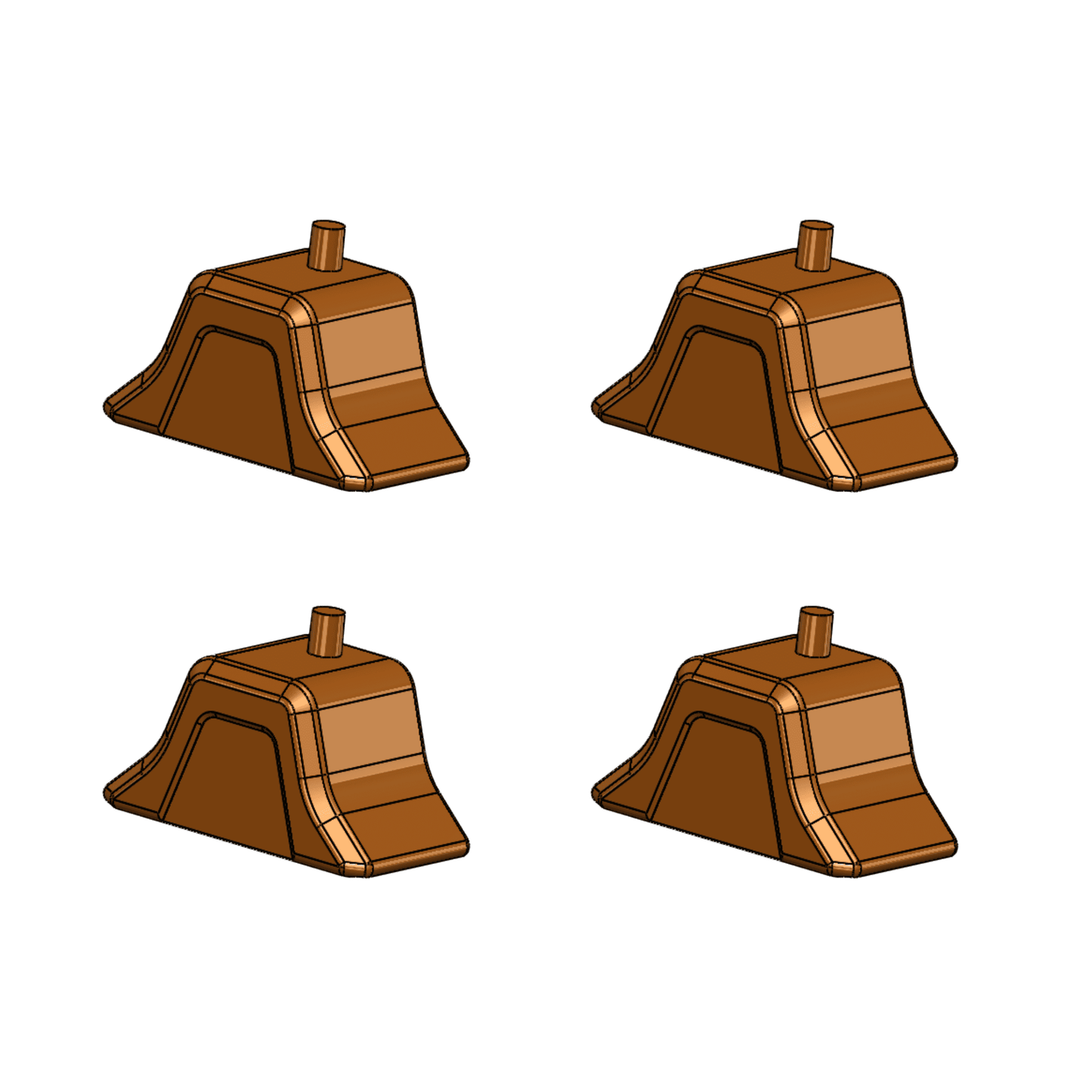 Rung Cap Replacement Kit