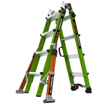 LADDERS WITH LEVELERS