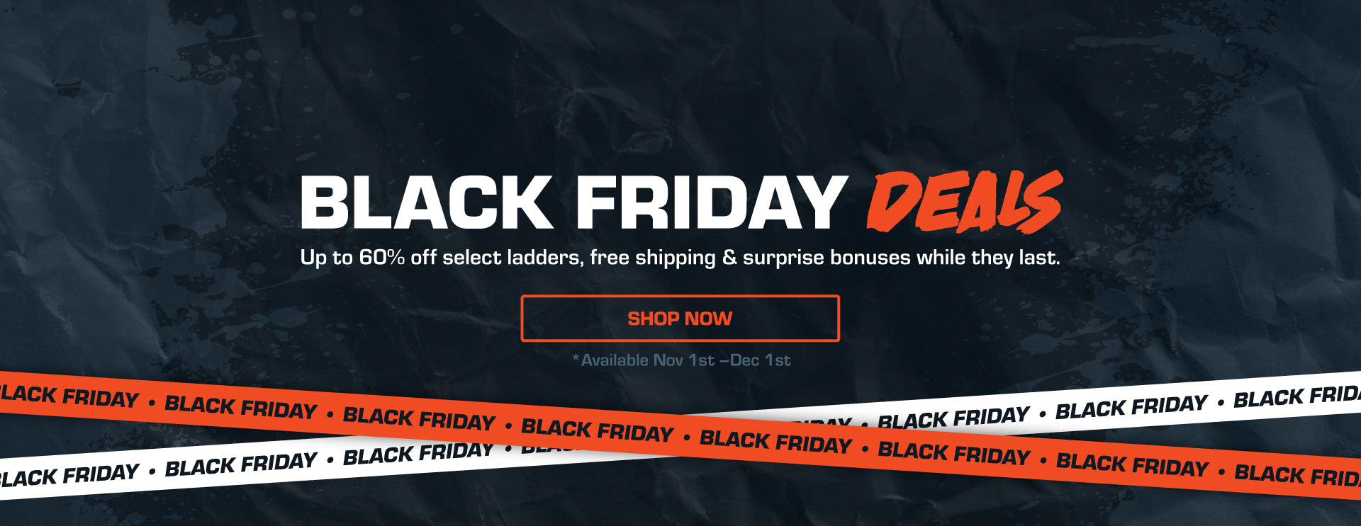 Black Friday deals with ladders up to 60% off, free shipping and surprise bonuses - Little Giant Ladders