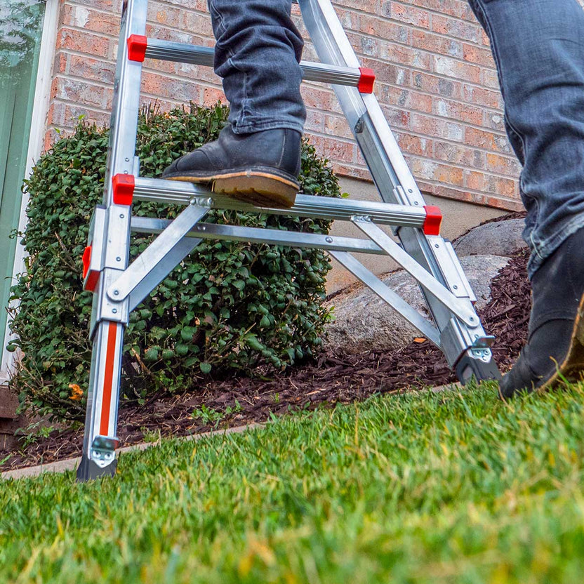 Leveler Adjustable Leg Ladder | Little Giant Ladders