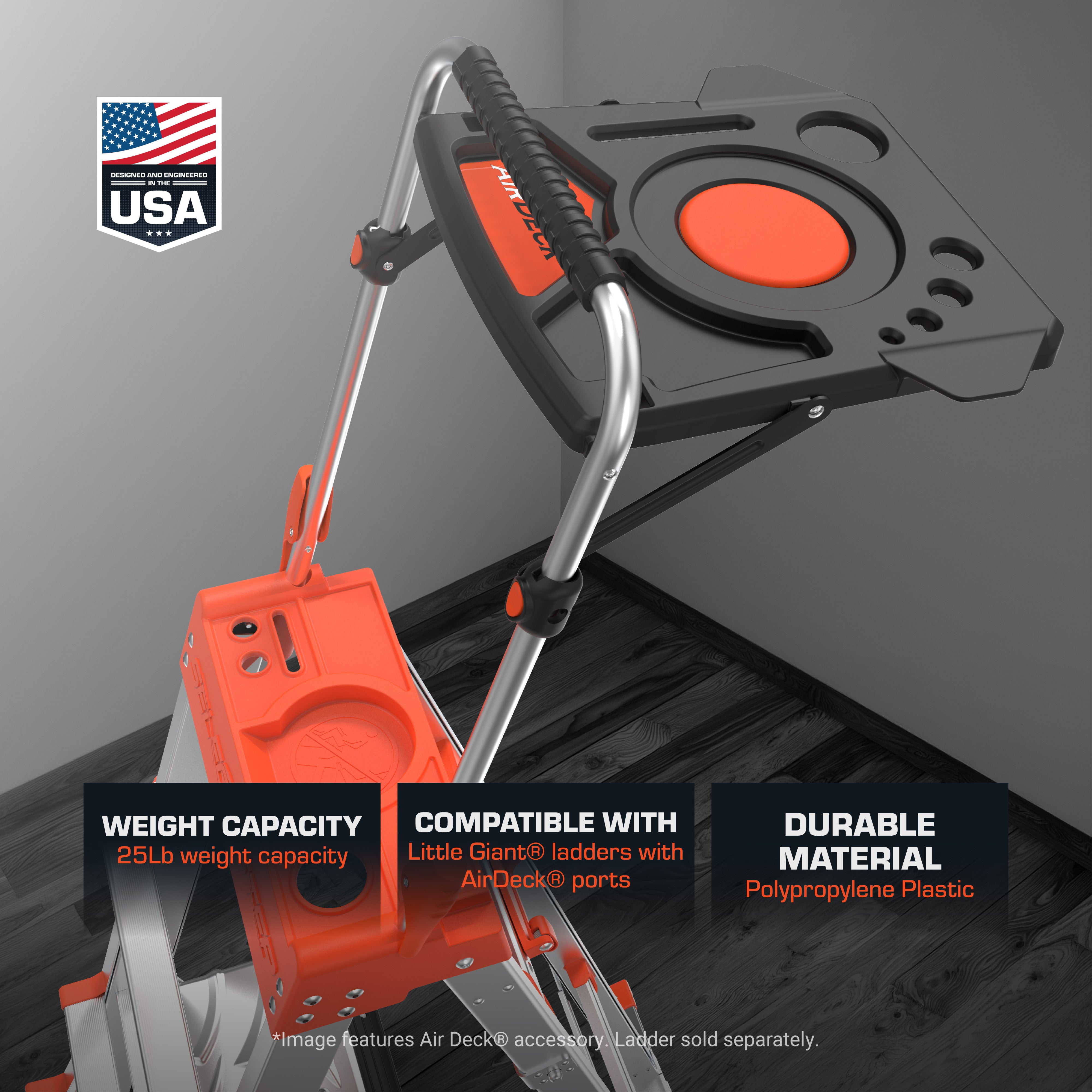 Little Giant Ladders | Airdeck Workstation | Ladder Accessories