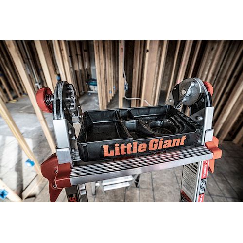 Articulating Ladder Tool Tray