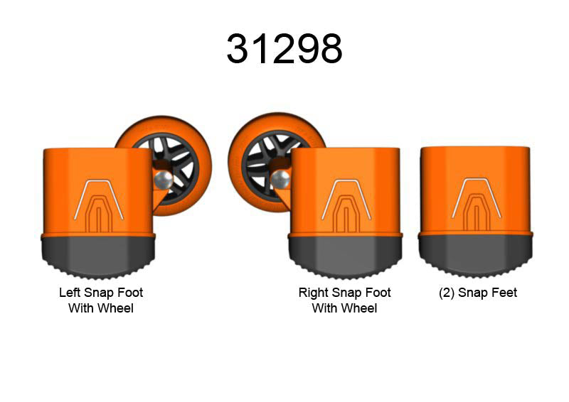 Outer Foot Replacement Kit for Dark Horse