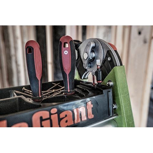 Articulating Ladder Tool Tray