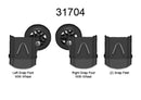 Replacement Outer Foot Kit for Quantum Ladder