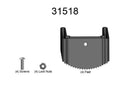 Helium Outer Foot Replacement Kit