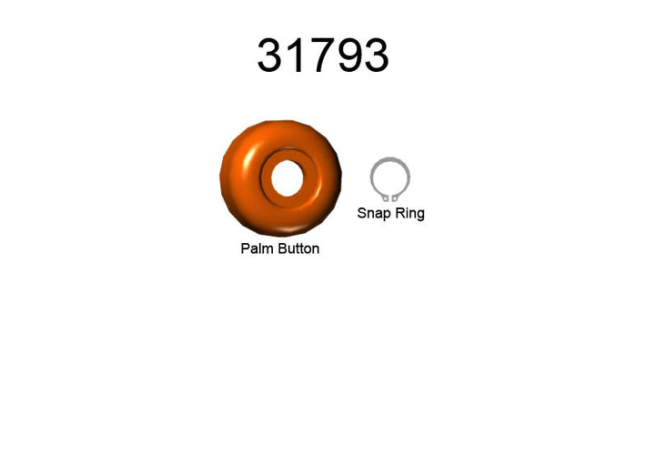 Palm Button Replacement Kit (Orange)