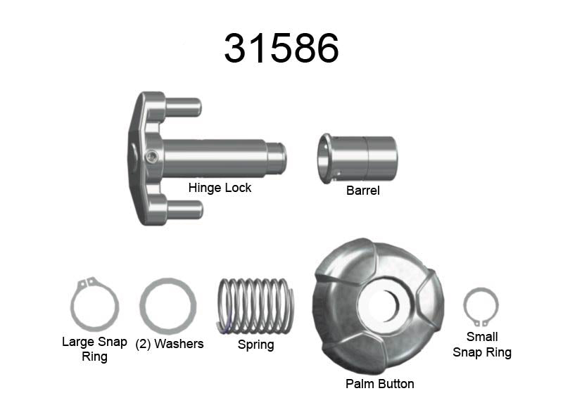 Hinge Lock Accessory Kit for Dark Horse Ladder