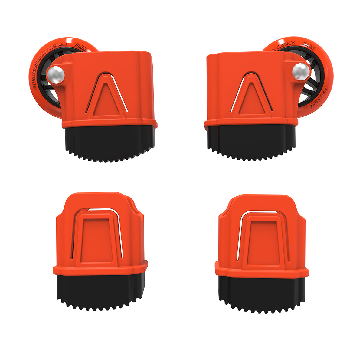 Wheeled Outer Snap-On Foot Replacement Kit