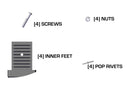 Inner Foot Replacement Kit for M26 Ladder